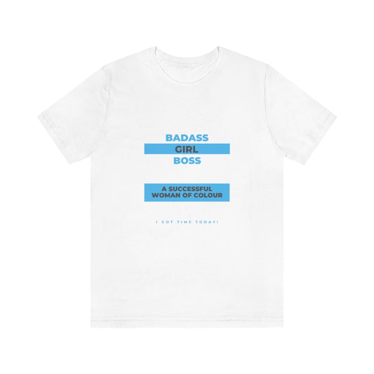 "Badass Girl Boss" Unisex Jersey Short Sleeve Tee
