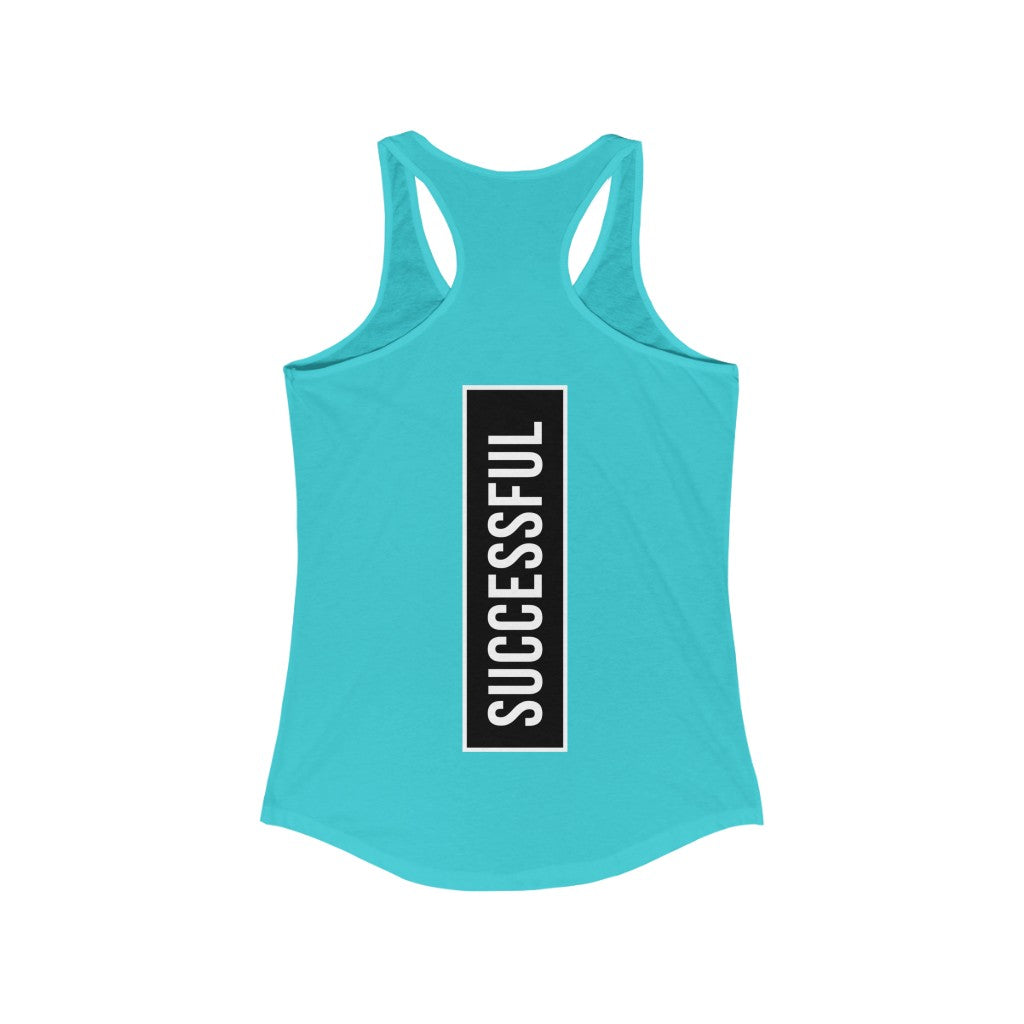 "Put 'em on Notice" Women's Ideal Racerback Tank