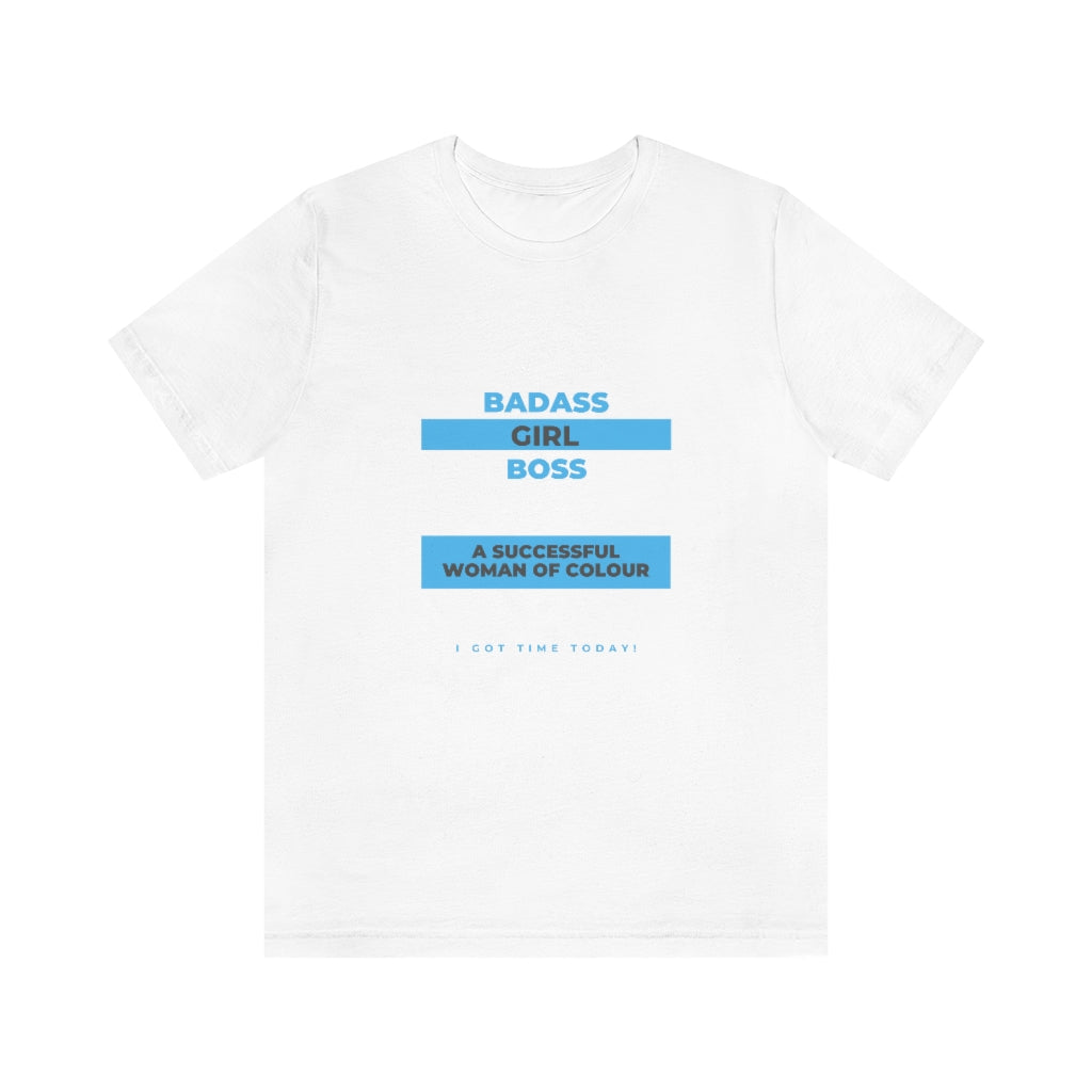 "Badass Girl Boss" Unisex Jersey Short Sleeve Tee